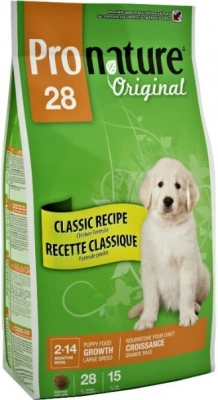 Сухий корм для цуценят великих порід Pronature Original Puppi з куркою