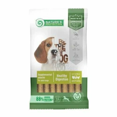 Natures Protection (Натур Протекшн) Dog Adult Healthy Digestion Poultry Ласощі з м'ясом птиці для здорового травлення в дорослих собак різних порід