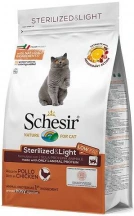 Schesir (Шезір) Cat Sterilized & Light Chicken Сухий монопротеїновий корм для стерилізованих котів і кішок з надмірною вагою