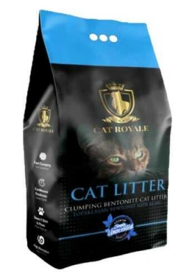Cat Royale (Кэт Роял) 10 кг Наполнитель бентонитовый для кошачьих туалетов натуральный