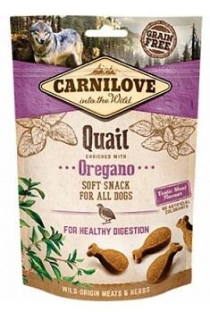 ВИВОДИТЬСЯ З АСОРТИМЕНТУ Carnilove (Карнілав) Semi Moist Ласощі для собак Перепілка з орегано