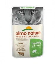 Almo Nature (Альмо Натюр) Holistic Functional Cat Hairball Вологий корм для виведення вовни з яловичиною для котів і кішок