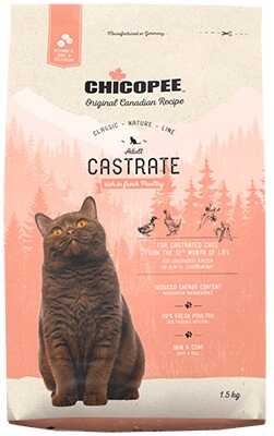 Сухой корм Чикопи для кастрированных котов