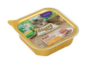 Stuzzy (Штузі) Cat Sterilized Chicken Консервований корм з куркою для стерелізованих кішок та кастрованих котів, паштет img