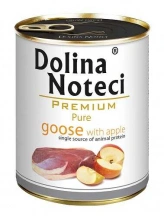 Dolina Noteci (Доліна Нотечі) Premium Pure Консерви для собак з алергією з гускою та яблуком 800 гр img