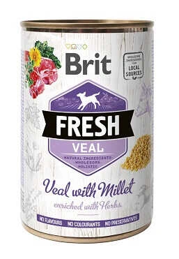 Brit Fresh (Бріт Фреш) Veal & Millet Консерви для собак з телятиною і пшоном