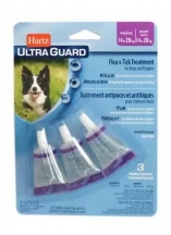 Hartz (Хартц) Ultra Guard Flea & Tick Drops for Dogs and Puppies Краплі від бліх, кліщів та комарів для собак та цуценят від 14 до 28 кг