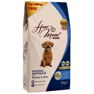 How Meow (Хау Мяу) Dog Adult Mini Turkey & Rice Сухий корм з індичкою та рисом для дорослих собак дрібних порід