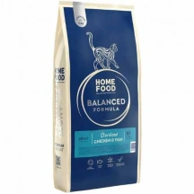 Home Food (Хоум Фуд) Balanced Formula Cat Adult Sterilised Chicken & Fish Сухий корм з куркою та рибою для стерилізованих котів і кішок img