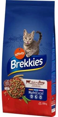 Brekkies (Брекіс) Cat Beef Сухий корм для котів і кішок з яловичиною