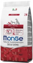 Monge (Монж) Dog Mini Adult Chicken & Rice Корм ​​для дорослих собак дрібних порід з куркою img