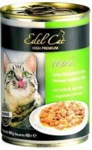Edel Cat (Едель Кет) Вологий корм для котів з індичкою та печінкою img