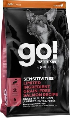 GO! (ГОУ) Sensitivities LID Salmon Grain Free Корм для собак і цуценят з лососем