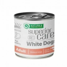 Natures Protection (Натур Протекшн) Superior Care White Dogs Adult Wellness Soup Salmon and Tuna Суп з лососем і тунцем для собак з білою шерстю img