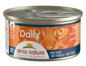 Almo Nature (Альмо Натюр) Daily Menu Cat Консервований корм для котів Шматочки форелі в соусі img