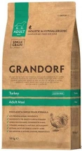 Grandorf (Грандорф) Maxi Adult Turkey Гіпоалергенний корм з індичкою для дорослих собак великих порід img
