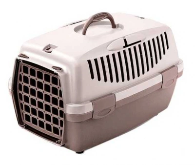 Stefanplast (Стефанпласт) Gulliver 1 Переноска з пластиковими дверима для транспортування собак і кішок до 6 кг, світло-рожевий