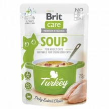 Brit Care (Бріт Кеа) Cat Soup Turkey Суп з індичкою для дорослих котів і кішок img