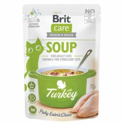 Brit Care (Бріт Кеа) Cat Soup Turkey Суп з індичкою для дорослих котів і кішок