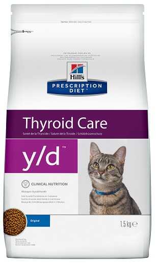 Лечебный корм Hills (Хилс) Y/D Thyroid Care