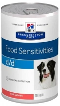 Hills (Хіллс) D/D Sensitivities Salmon Лікувальний вологий корм для собак при алергії з лососем img