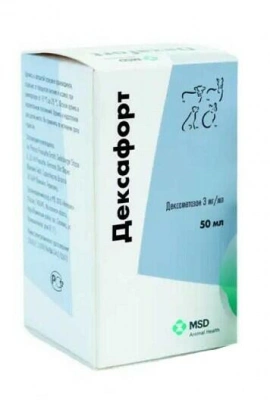 Dexafort (Дексафорт) MSD Протизапальний ветпрепарат для собак та котів
