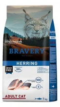 Bravery (Бравері) Cat Adult Herring Сухий корм з оселедцем для дорослих котів та кішок img