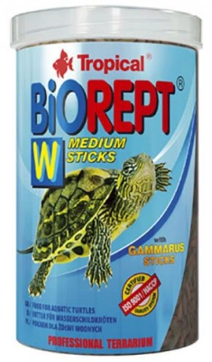 Tropical (Тропикал) Biorept W Корм для водных черепах, плавающие палочки 250 мл х 75 гр