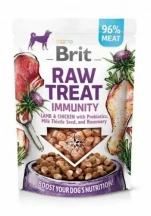 Brit (Бріт) Raw Treat Immunity Freeze-dried Заморожені ласощі з ягням і куркою для зміцнення імунітету собак