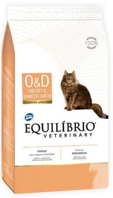 Equilibrio (Еквілібріо) Veterinary Cat Obesity & Diabetic Лікувальний корм для котів і кішок при ожирінні і діабеті