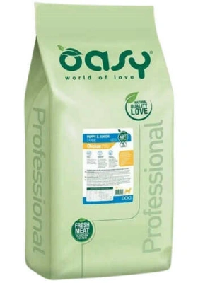 Oasy (Озі) Lifestage Dog Puppy & Junior Large breed Chicken Professional Сухий корм з куркою для цуценят великих порід