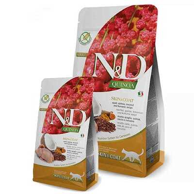 Сухой корм Farmina N&D Grain Free Quinoa Skin & Coat Adult Cat