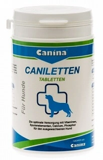 Canina (Каніна) Caniletten Вітамінно-мінеральний комплекс для собак 300 гр 150 таб