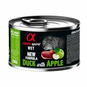 Alpha Spirit (Альфа Спіріт) Cat Adult Duck & Green Apple Вологий корм з качкою і зеленими яблуками для дорослих котів і кішок
