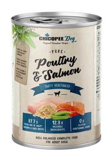 Chicopee Dog Adult Pure Poultry & Salmon