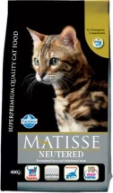Farmina (Фармина) Matisse Cat Neutered Chicken Сухой корм с курицей для стерилизованных кошек и кастрированных котов Farmina (Фарміна) Matisse Cat Neutered Chicken Сухий корм з куркою для стерилізованих кішок та кастрованих котів img