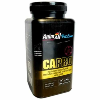 AnimAll (ЕнімАлл) VetLine Ca PRO Dog Large & Giant Вітамінно-мінеральний комплекс із кальцієм для великих порід собак