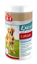8in1 (8в1) Excel CALCIUM Кальцієва добавка для собак 880 таб img
