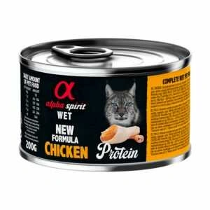 Alpha Spirit (Альфа Спіріт) Cat Adult Chicken Protein Монопротеїновий вологий корм з куркою для дорослих котів і кішок