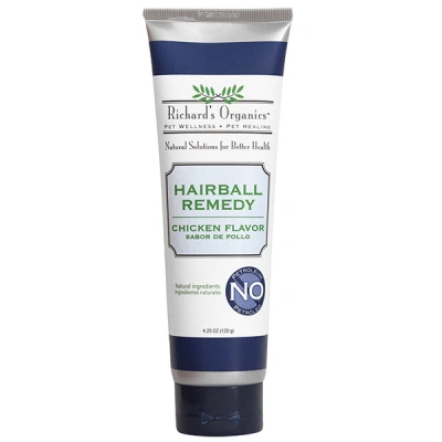 SynergyLabs (СинерджіЛабс) Richard’s Organics Hairball Remedy Гель зі смаком курки для виведення грудок шерсті у котів і кішок
