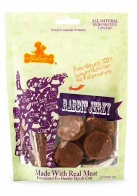 Yalute (Ялут) Rabbit and Apple Bit Ласощі монетки з кролика та яблука для цуценят і дорослих собак різних порід