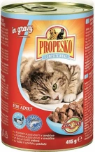 Propesko (Пропеско) Вологий корм для кішок з лососем і фореллю img