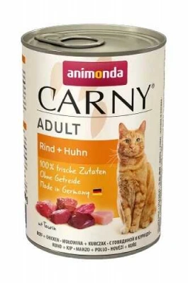 Animonda (Анімонда) Carny Adult Beef & Chicken 200 гр Консерва з яловичиною та куркою для котів та кішок