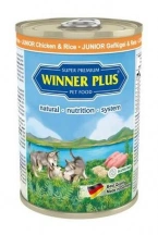 Winner Plus (Віннер Плюс) Super Premium Menu Junior Chicken & Rice Консерви для цуценят з куркою та рисом img