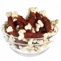 AnimAll (ЕнімАлл) Snack Dog Calcium Bone Duck М'ясо качки на кальцієвій кістці для собак різних порід img