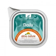 Almo Nature (Альмо Натюр) Daily Dog Консервований корм з телятиною та морквою для собак