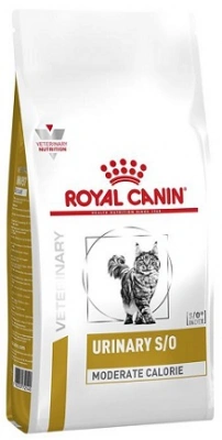Royal Canin (Роял Канін) Urinary S/O Moderate Calorie 400 гр Лікувальний корм для котів і кішок із зайвою вагою при сечокам'яній хворобі