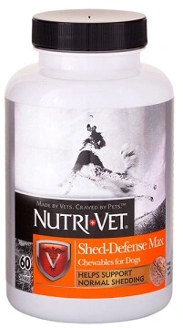 Nutri-Vet (Нутрі Вет) Shed Defense Вітамінний комплекс для здоров'я шкіри та захисту шерсті у собак