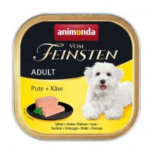 Animonda (Анімонда) Vom Feinsten Turkey & Cheese Консервований корм з індичкою та сиром для собак img