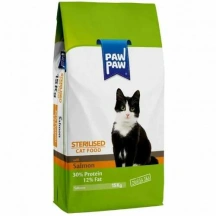 Pawpaw (Павпав) Cat Adult Sterilised Salmon Сухий корм з лососем для дорослих стерилізованих котів і кішок